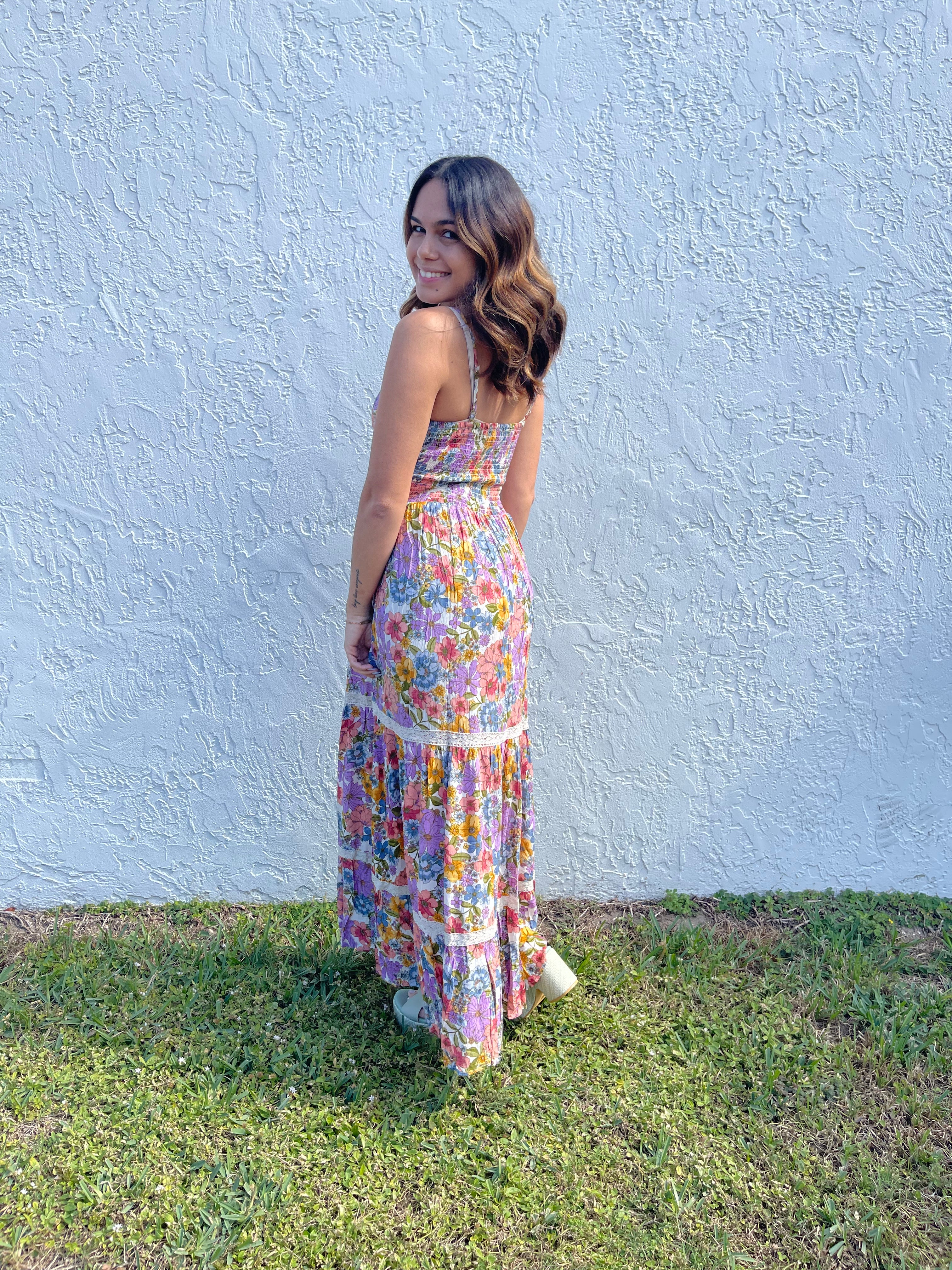 Blooming Glow Maxi Dress