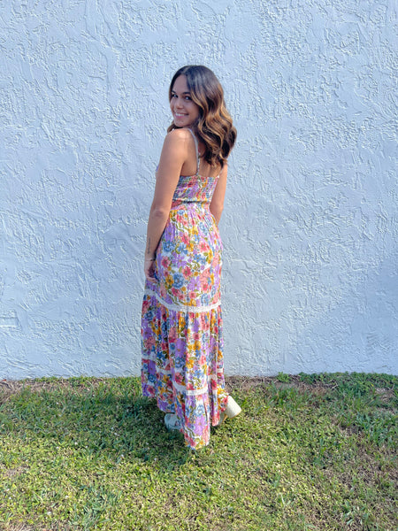 Blooming Glow Maxi Dress