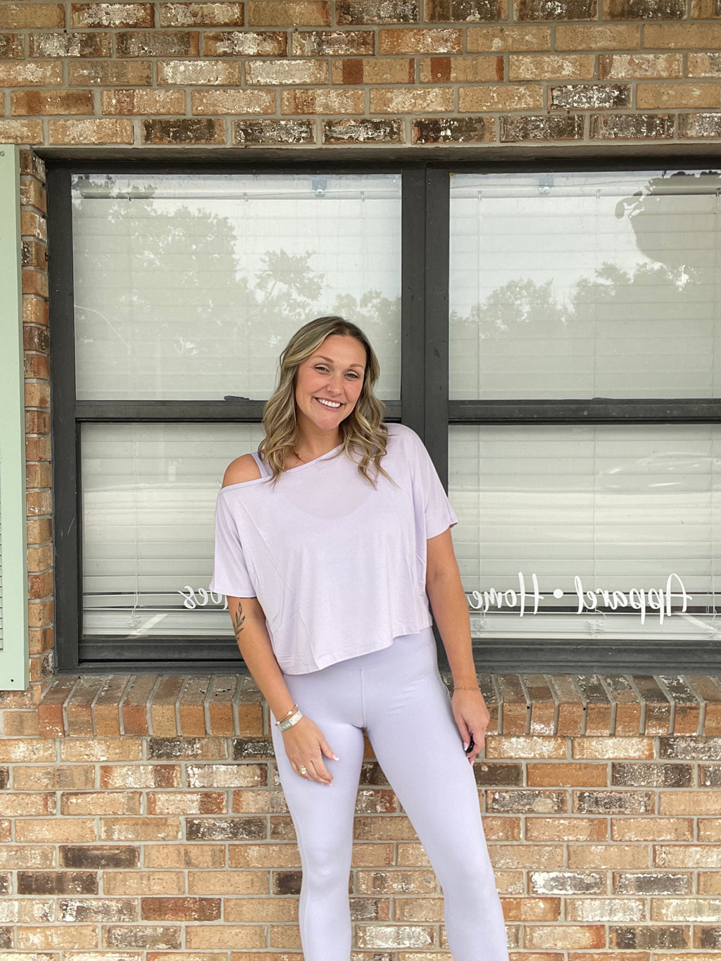 Petal Lilac Crop Top