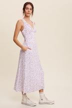 Ditsy Maxi Dress