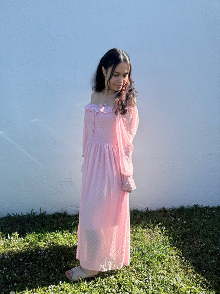 Strawberry Whirl Maxi Dress