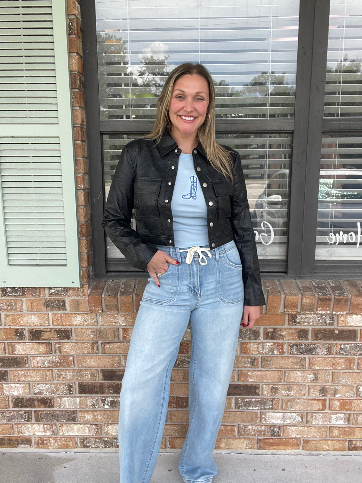 Wild Card Cropped Jacket