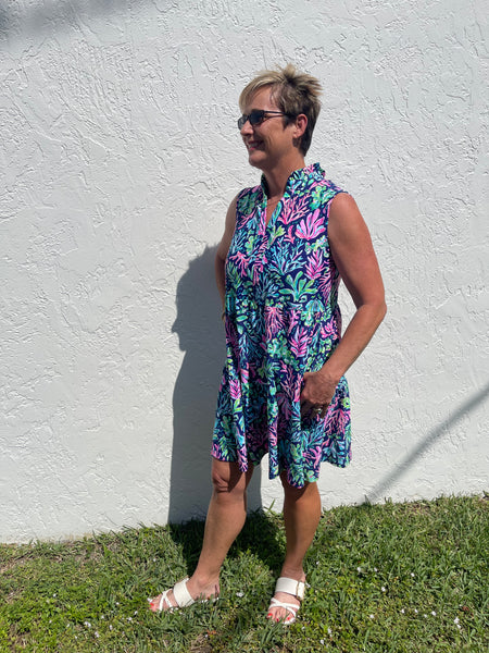 Coral Dress