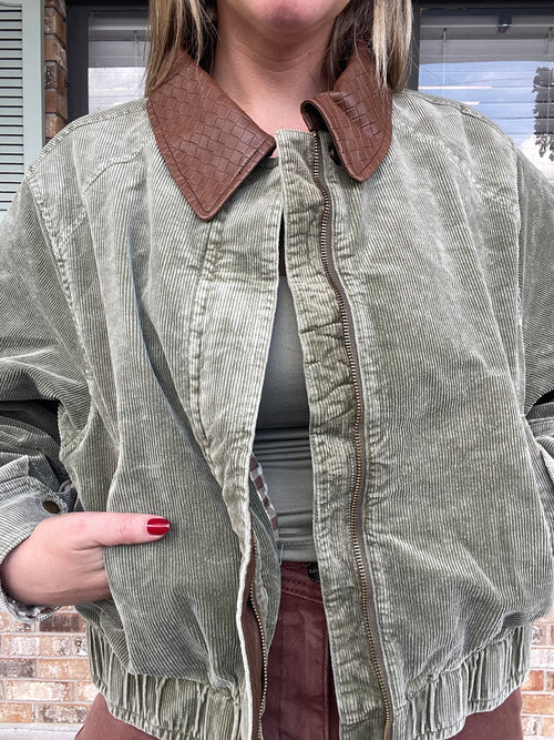 Autumn Stroll Corduroy Jacket