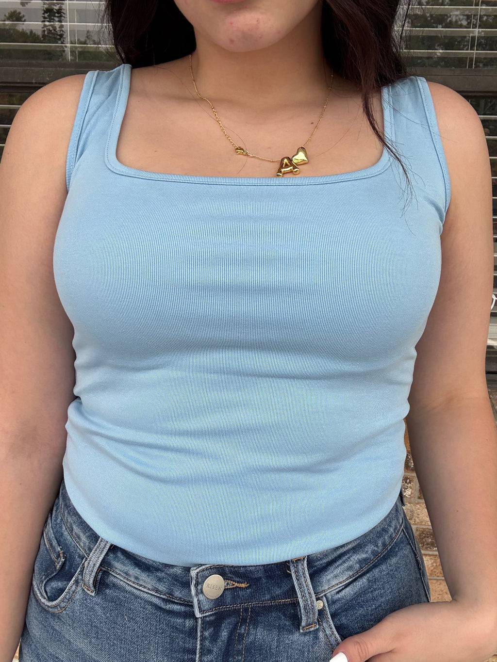 Spring Blue Tank