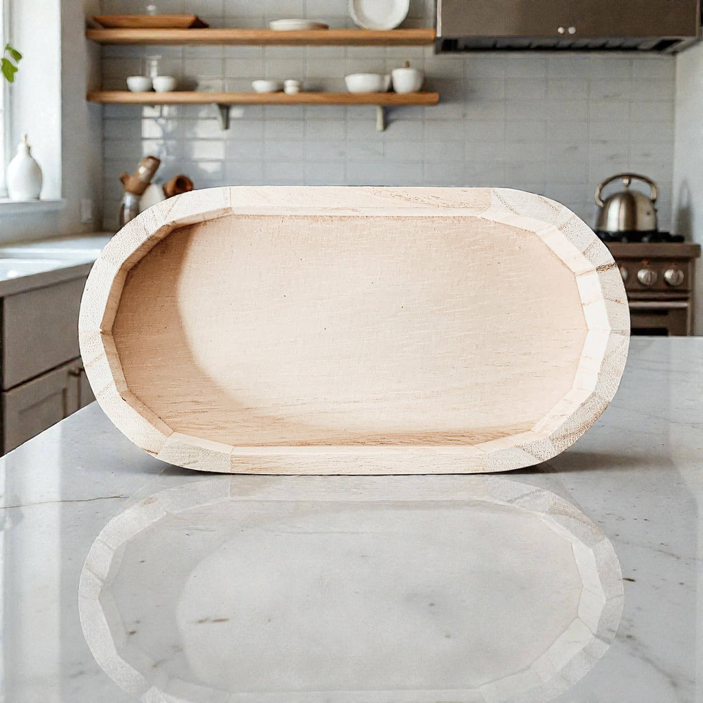 Natural Oval Trinket Tray