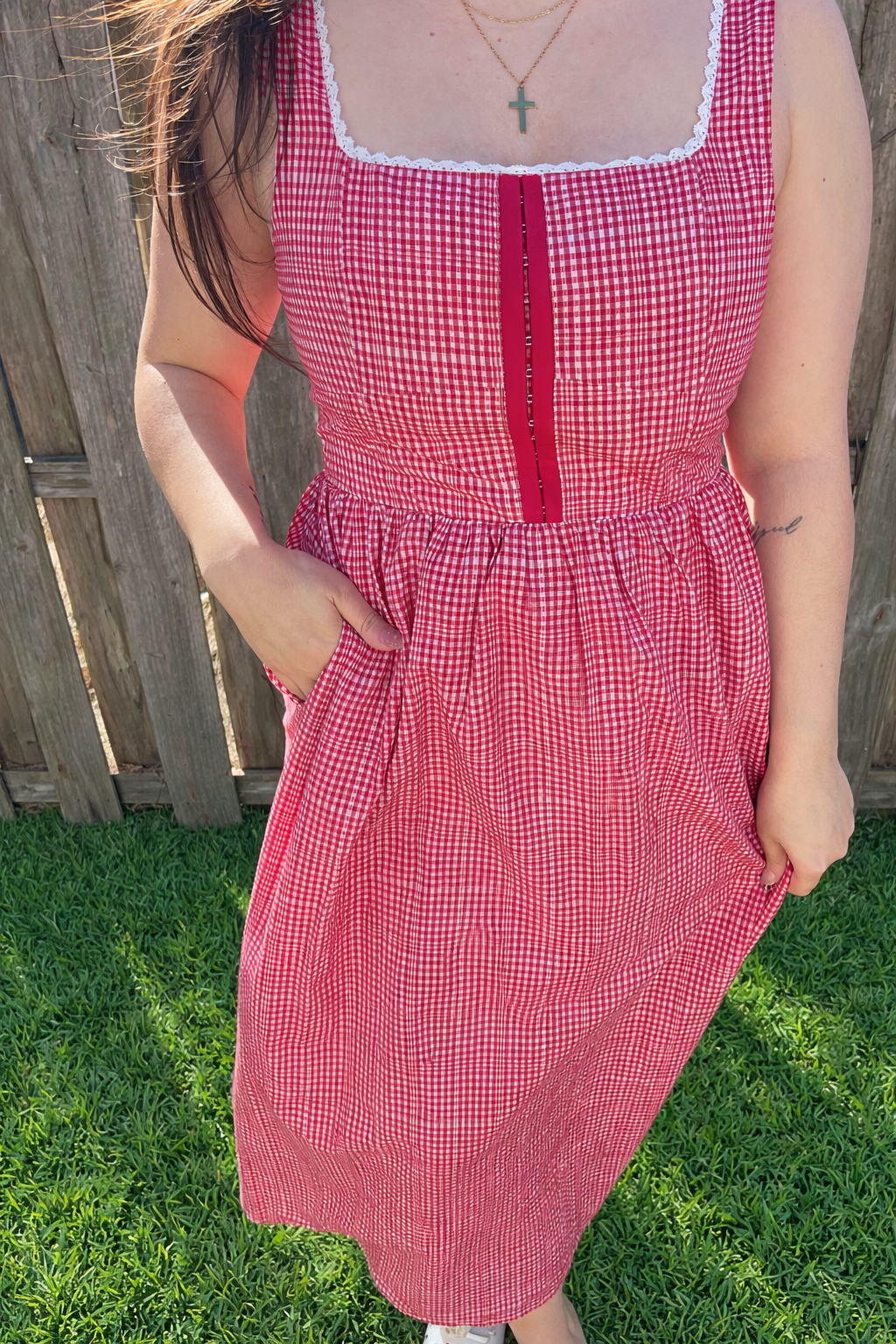 Cathy Corset Midi Dress