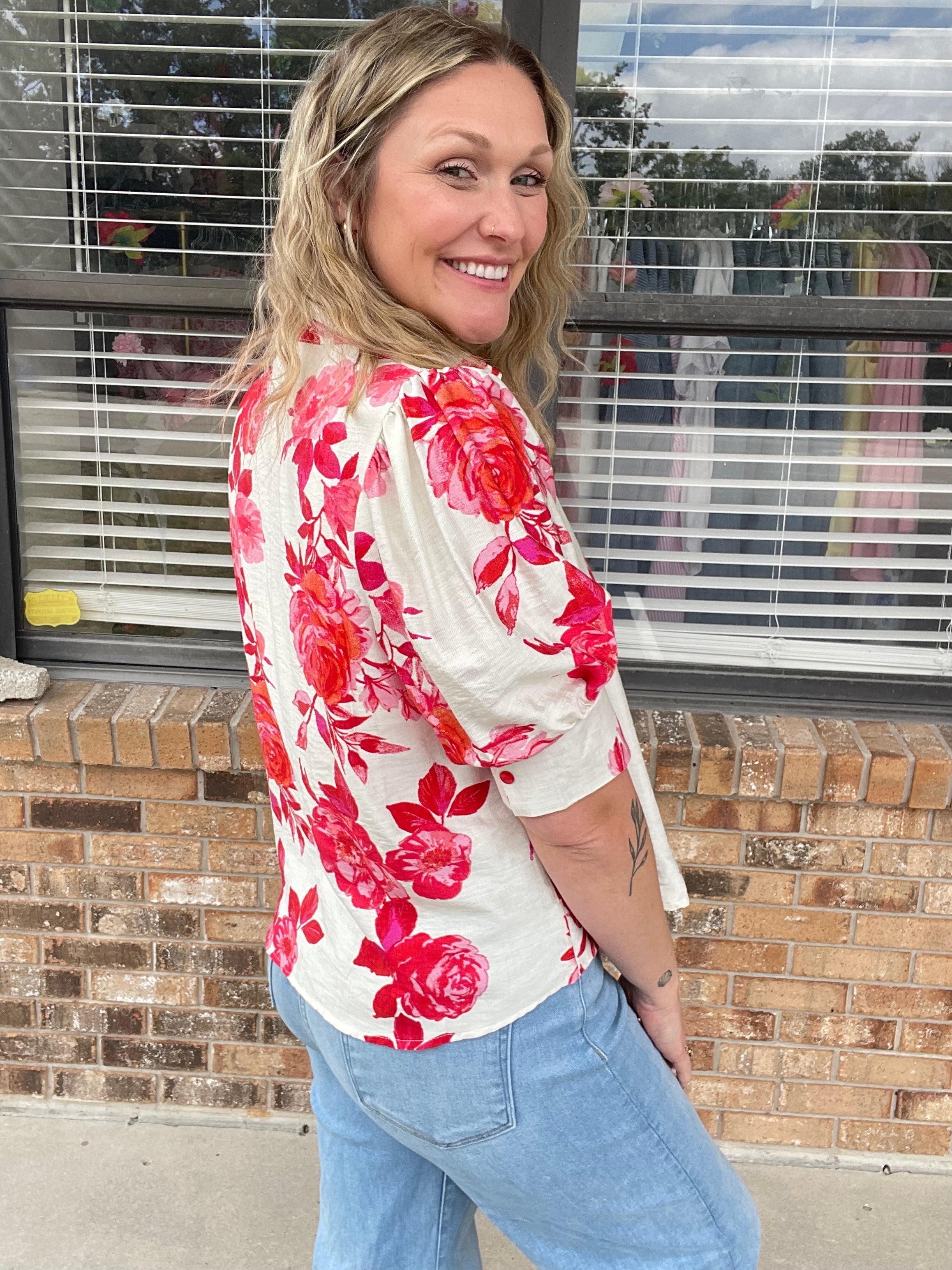 Rose Garden Blouse