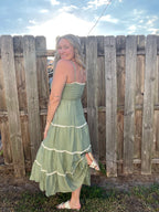 August Sage Dress