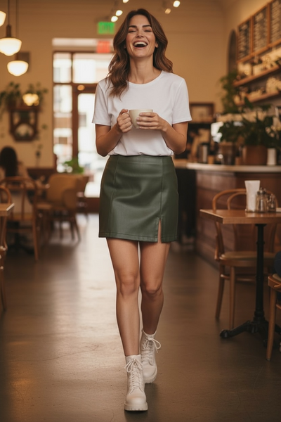 Olive My Way Skort