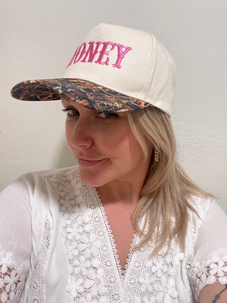 Honey Camo Pink Hat