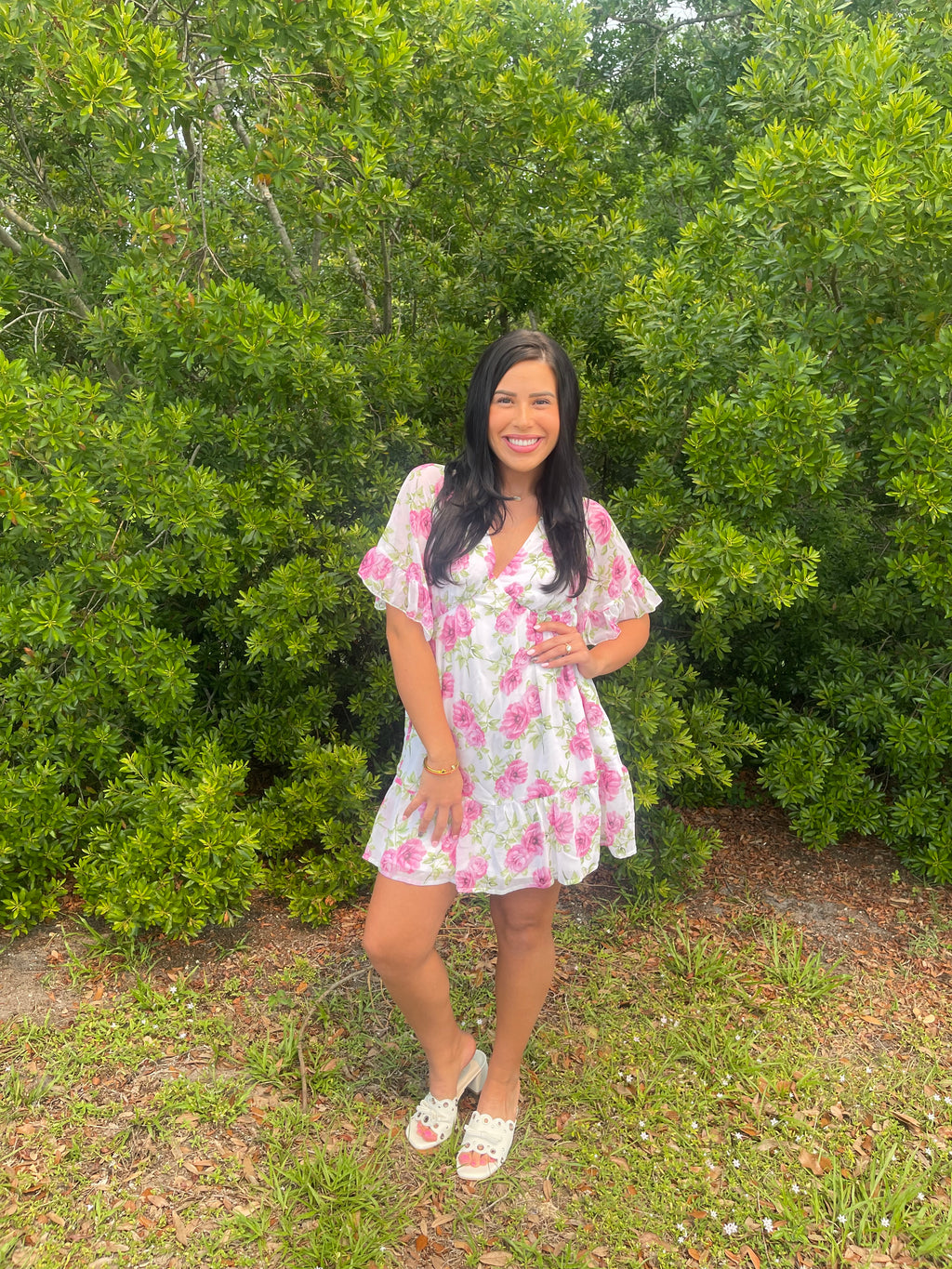 Betsy’s Flirty Mini Dress