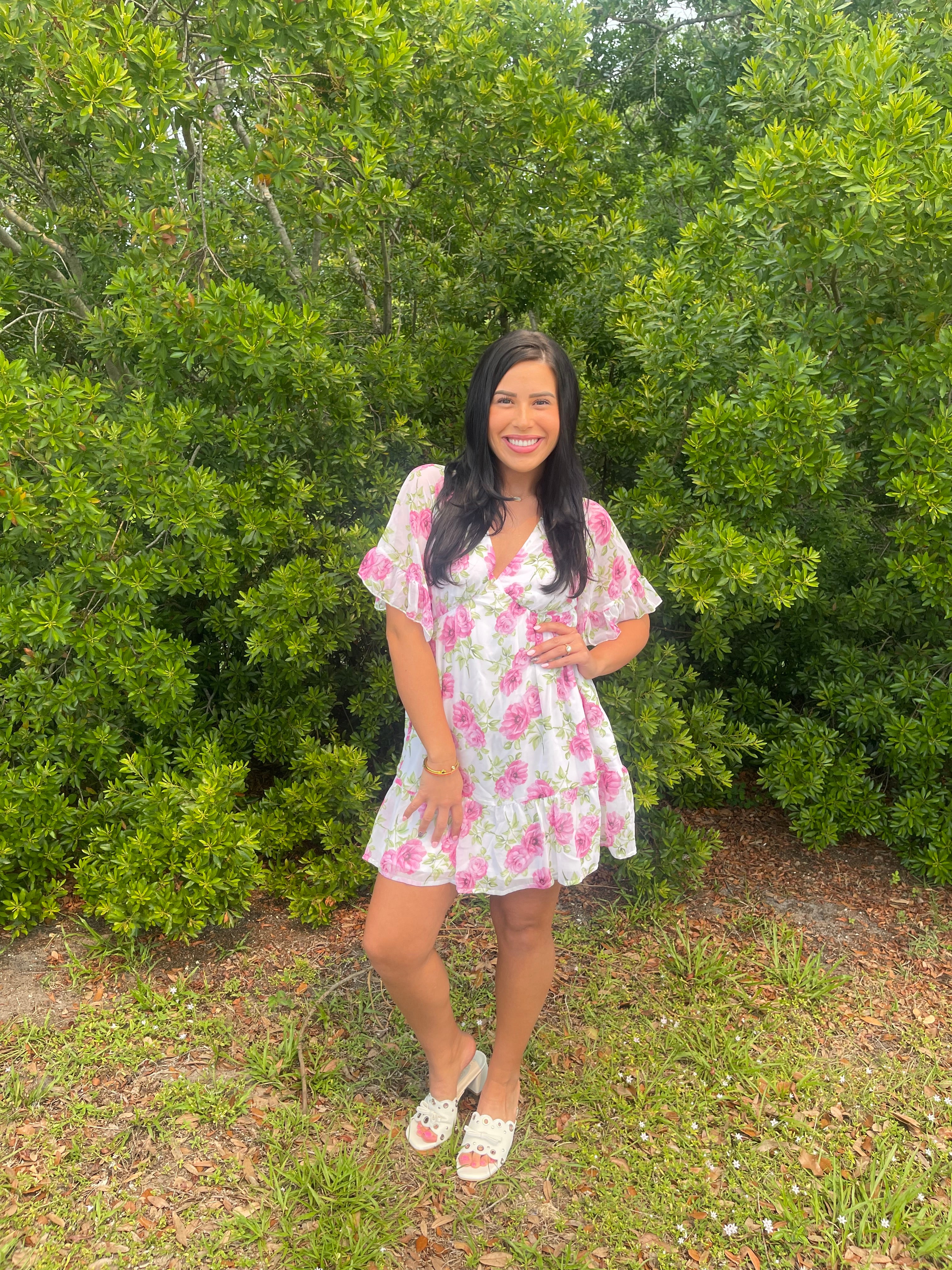 Betsy’s Flirty Mini Dress