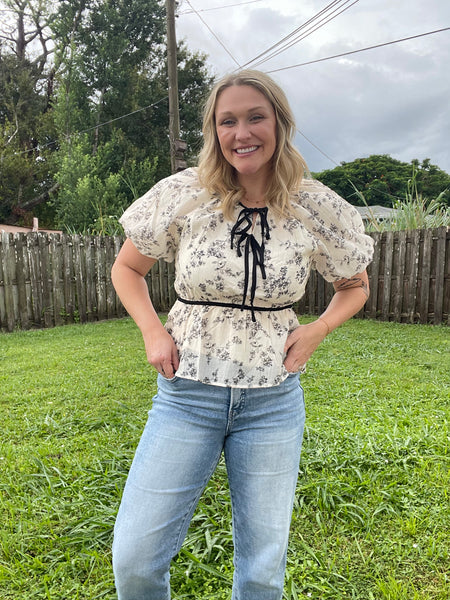 Betzy Bow Blouse