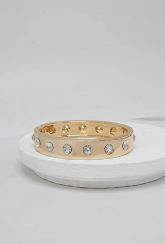 Crystal Bangle Bracelet