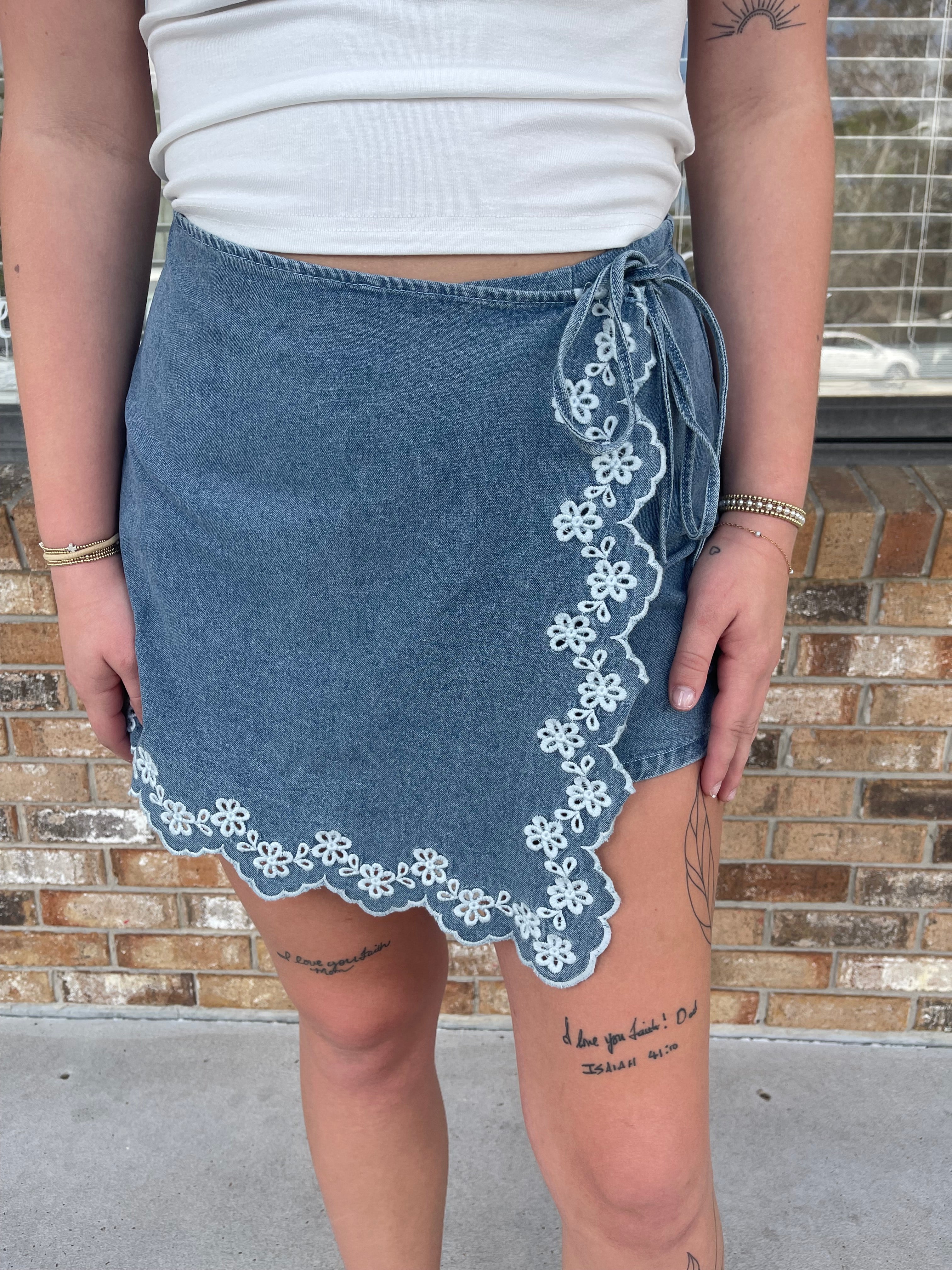 Boardwalk Bloom Skort