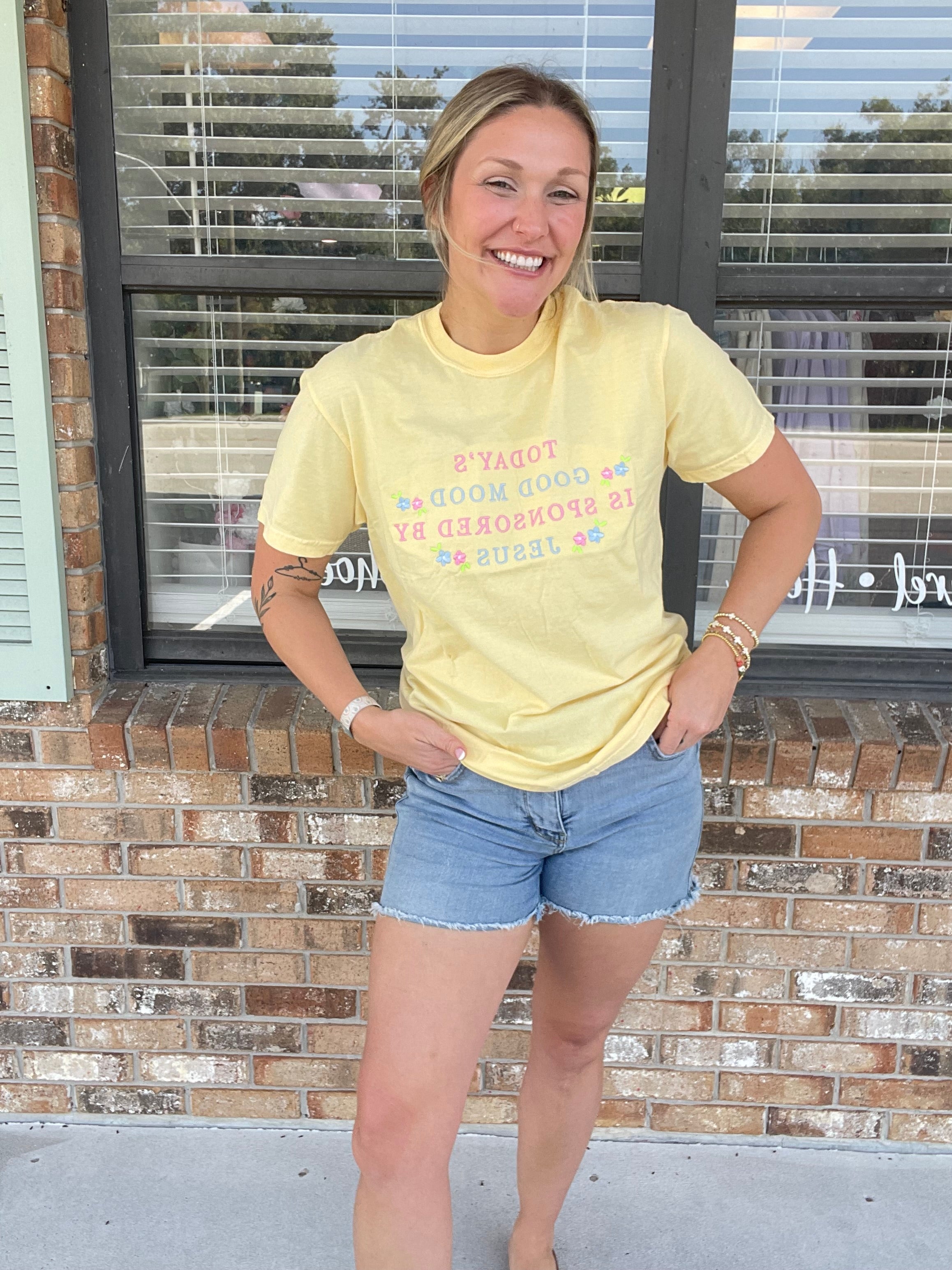 Sponsored By Jesus T-Shirt