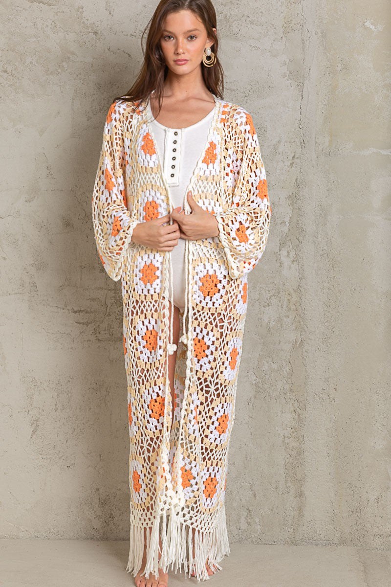 Orange Crush Cardigan