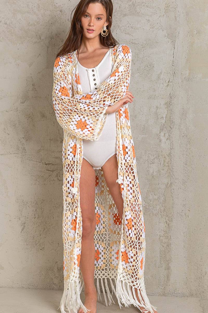 Orange Crush Cardigan