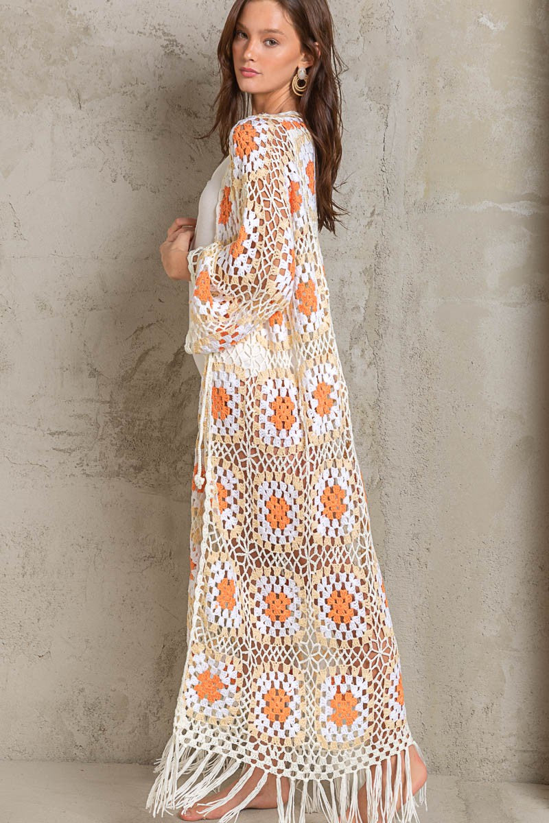 Orange Crush Cardigan