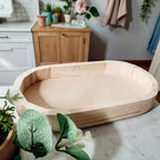 Natural Oval Trinket Tray