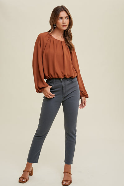 Apple Cinnamon Blouse