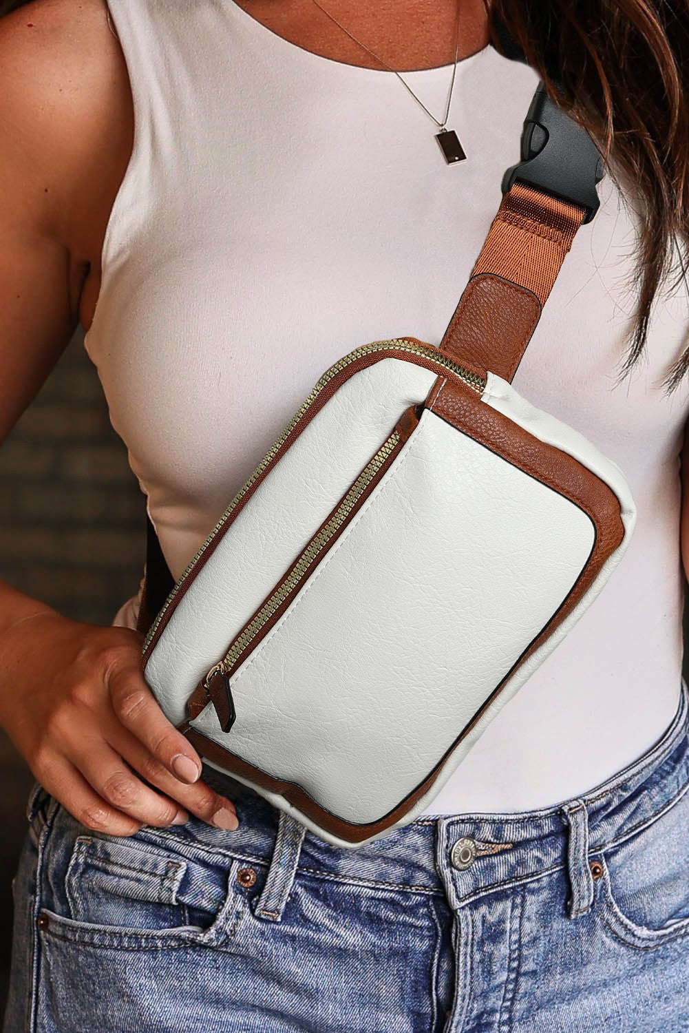 Crissy Two Toned Crossbody