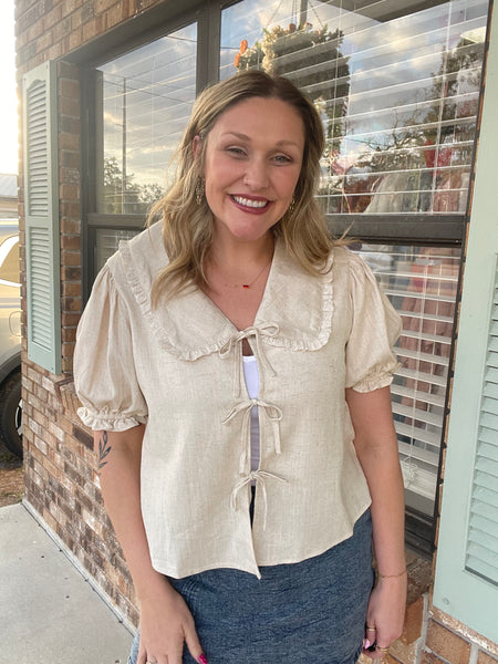 Cottage Tie Blouse