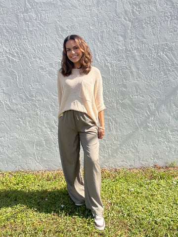 Mossy Wide Leg Pants