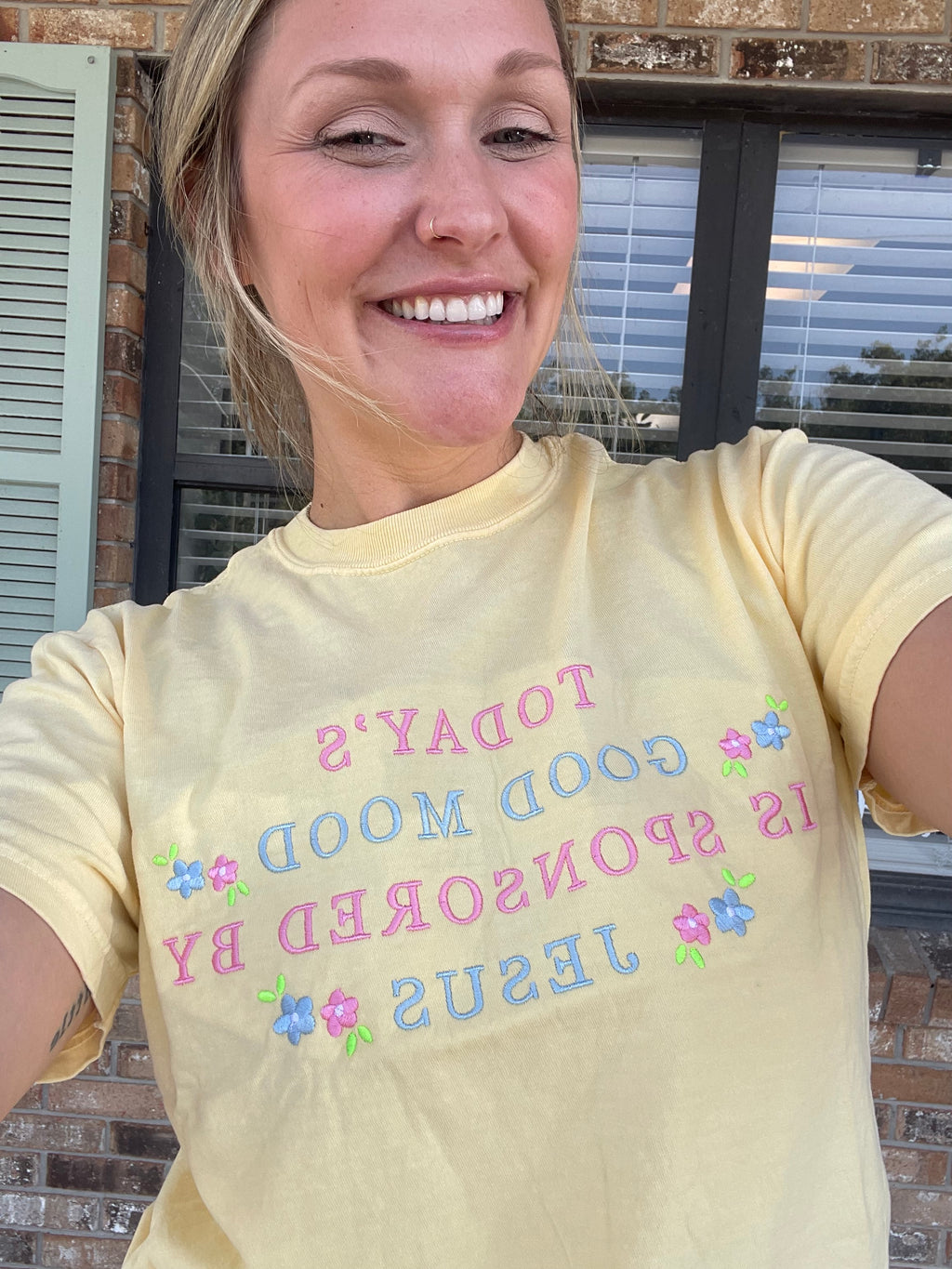 Sponsored By Jesus T-Shirt