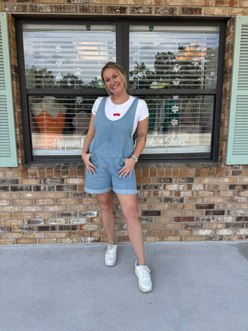 Denim Dreamer Romper
