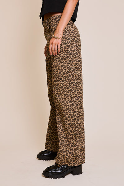 Wildcat Animal Print Pants