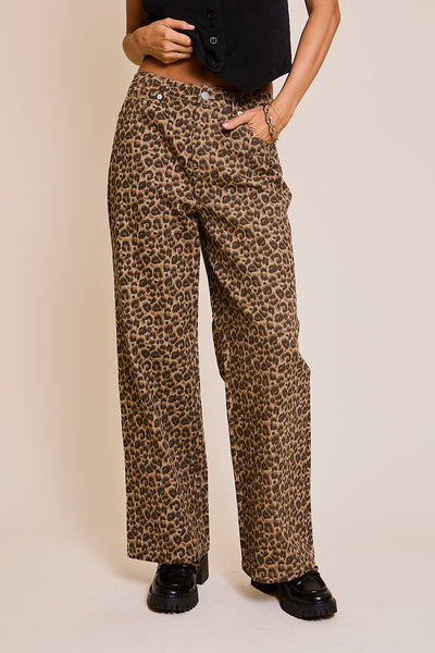 Wildcat Animal Print Pants