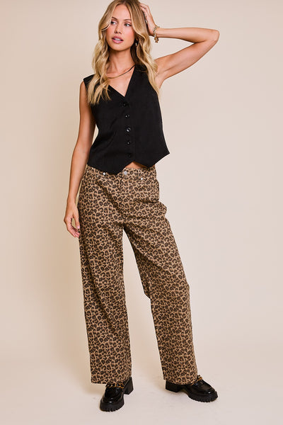 Wildcat Animal Print Pants