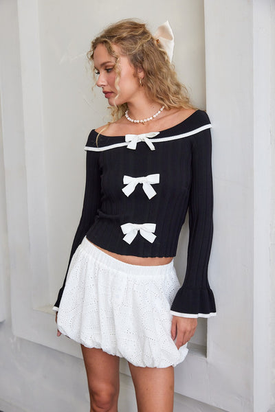 Midnight Bow Top