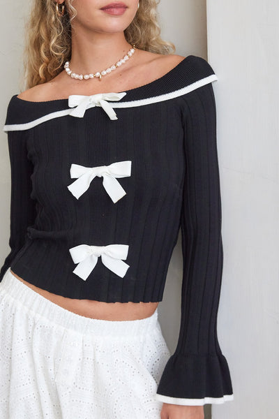 Midnight Bow Top