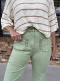 Sweet Sage Scallop Pants