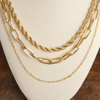 Classy Multi Layer Chain Necklace