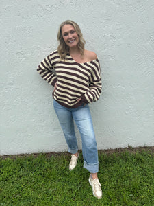 Homebody Striped Sweater