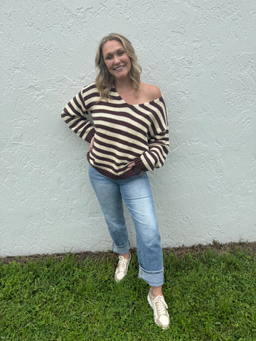Homebody Striped Sweater