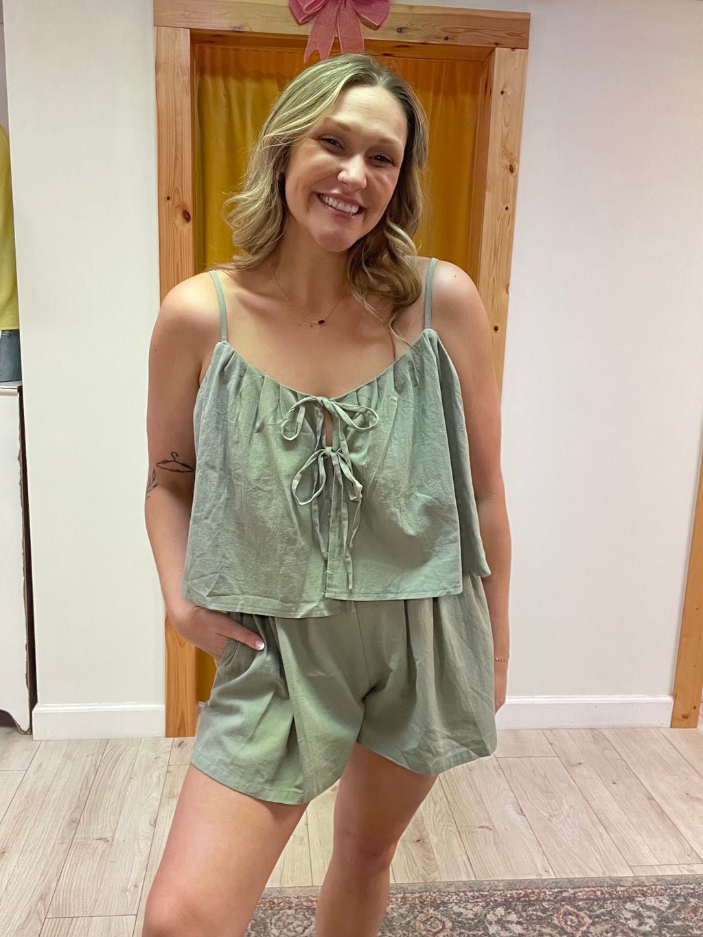 Sage Serenity Romper