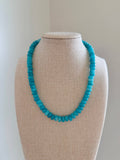 Bright Blue Necklace