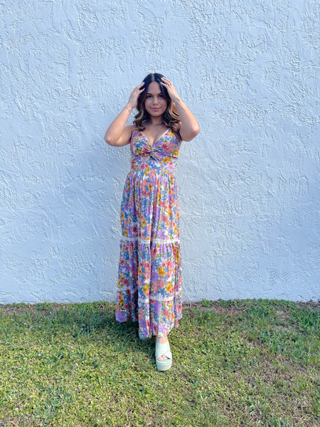 Blooming Glow Maxi Dress