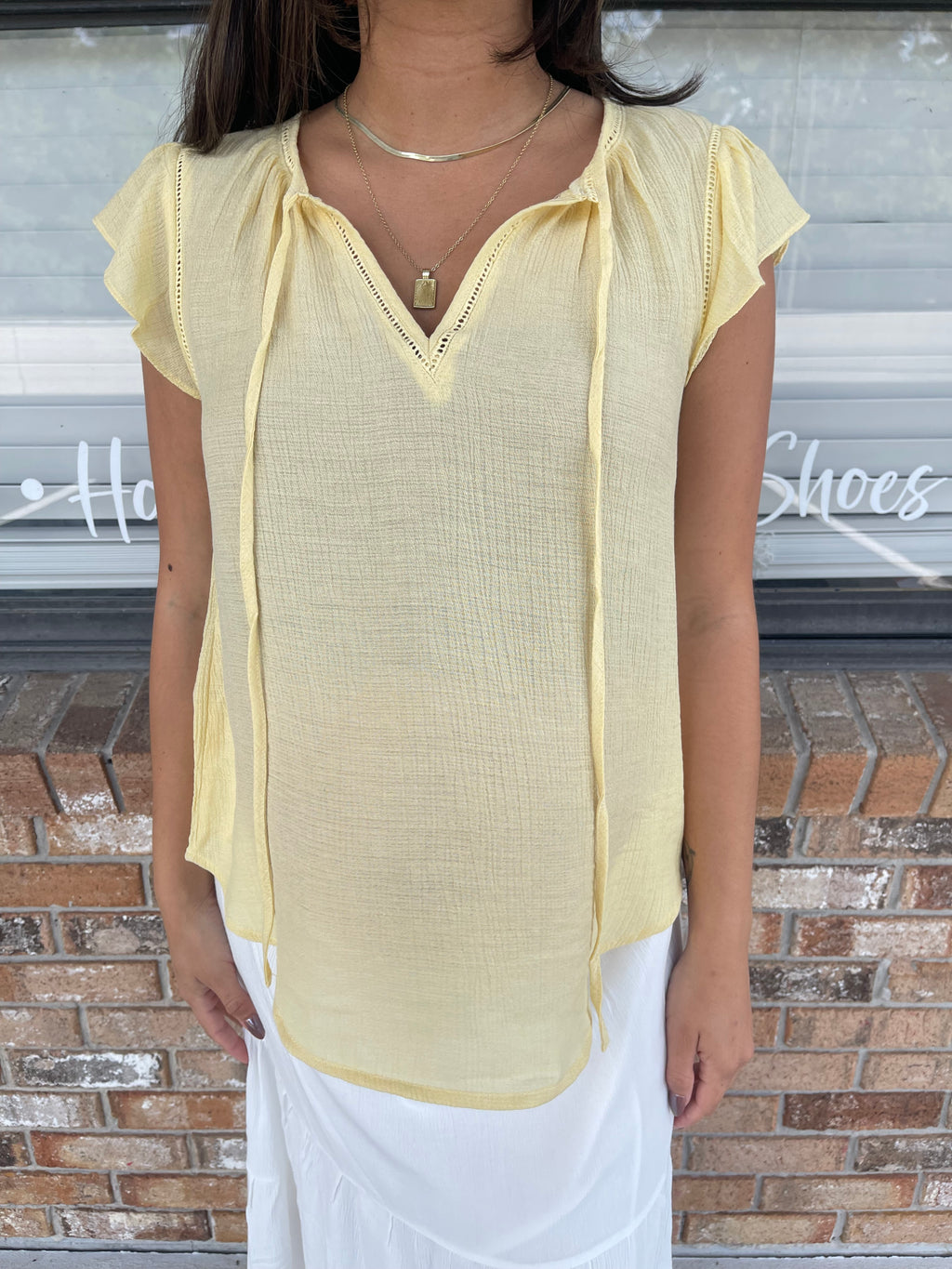 Butter Bloom Top