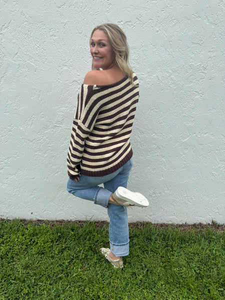 Homebody Striped Sweater