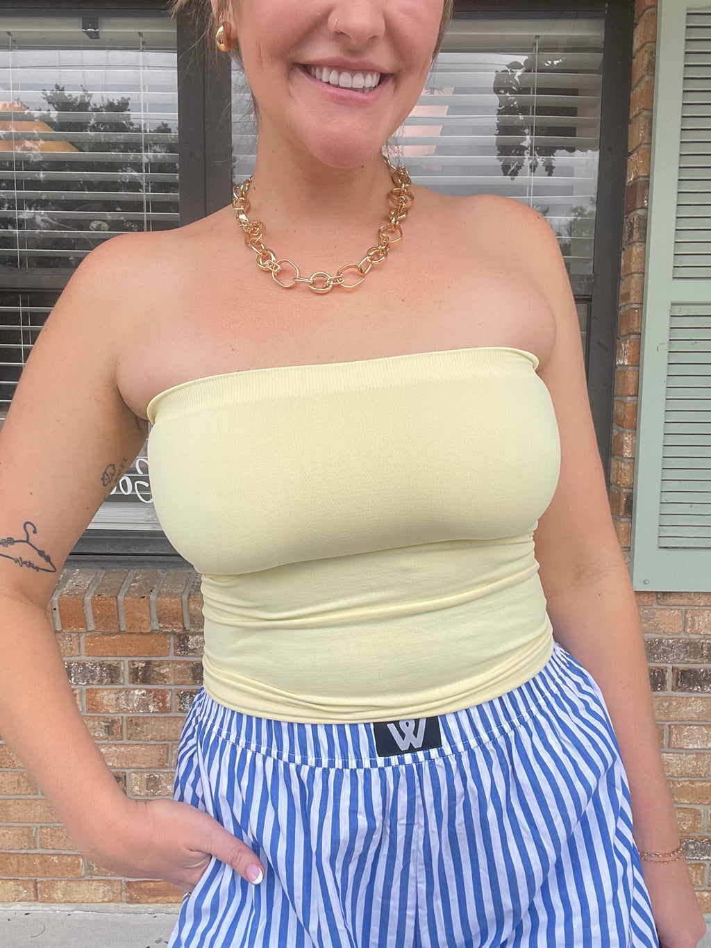 Buttercup Tube Top