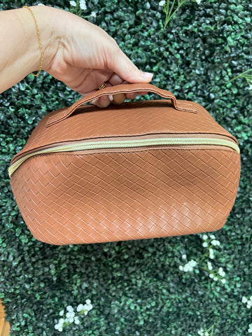Baileys Brown Makeup Bag