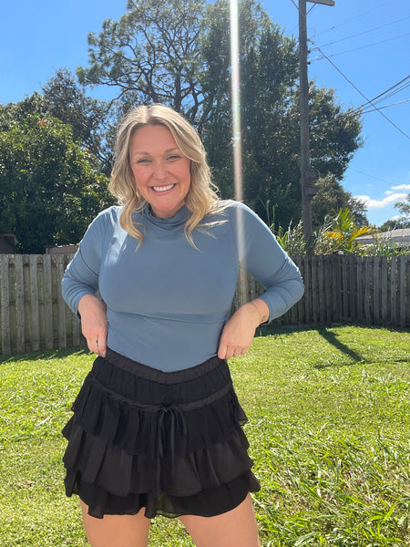 Midnight Magnolia Skort