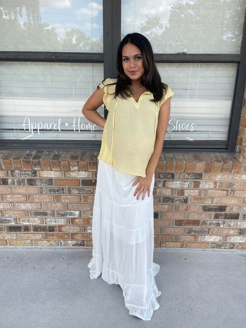 Butter Bloom Top