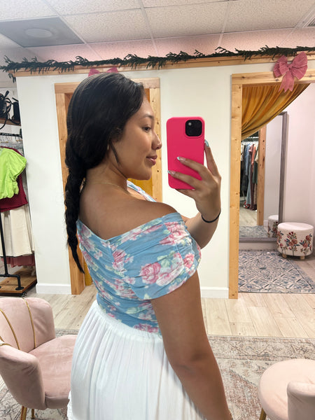 Abby Floral Top